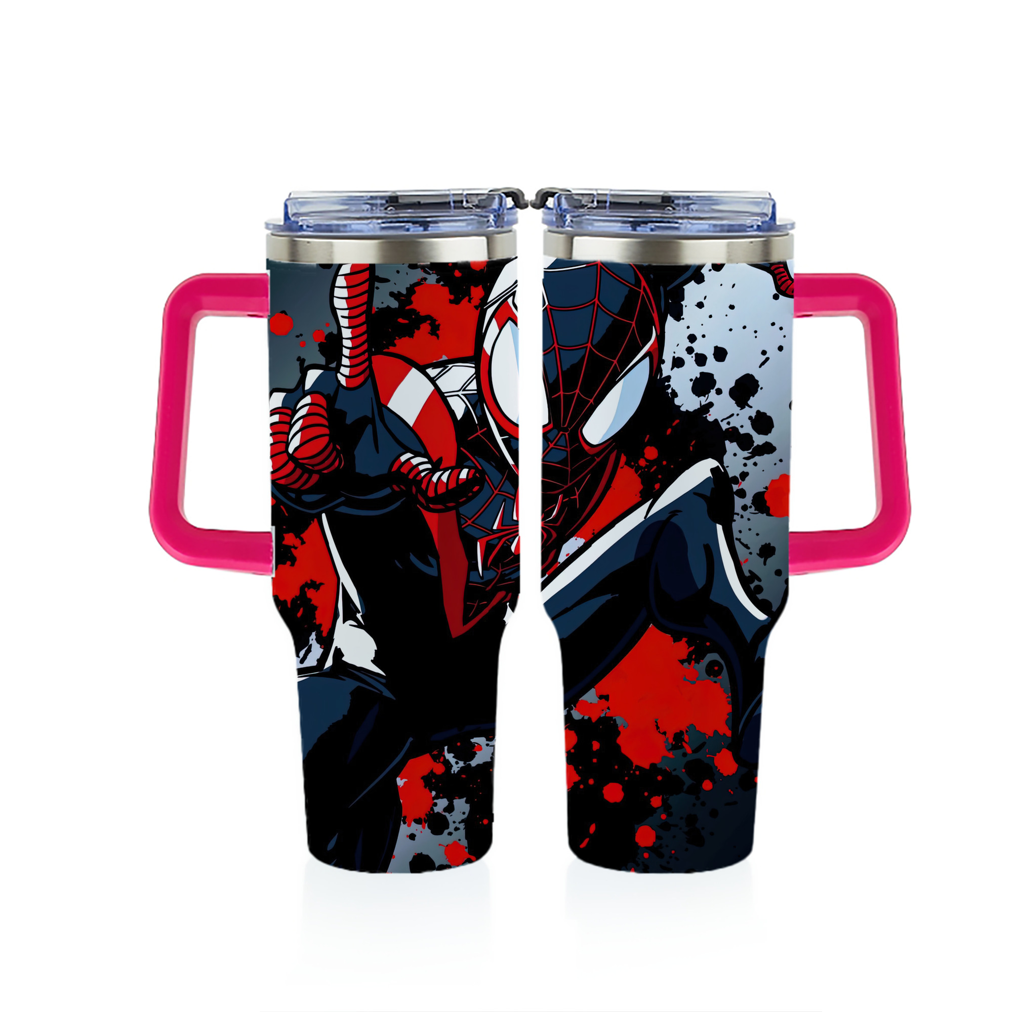 （画像用） Spider Man スパイダーマン 1200ｍLフルプリント車用タンブラー